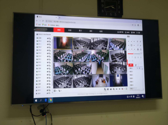 南京师范大学视频监控系统安装工程