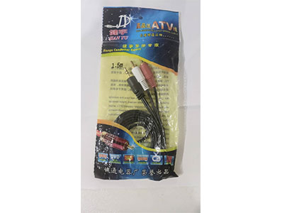 智慧学校-公共广播畅通-ATV音频线 1.5米