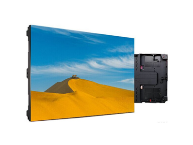 智慧工地显示屏安装-工地Q1.37全彩门头走字LED显示