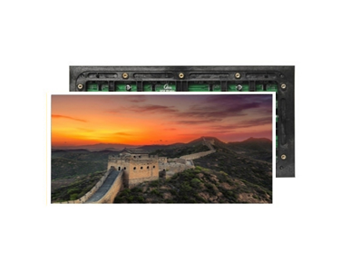 园区室内LED显示屏安装-室内Q4全彩LED显示屏