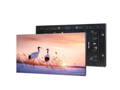 工厂室外LED显示屏安装-室内S4全彩LED显示屏