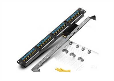 综合布线 超六类24口配线架 ZZL系列