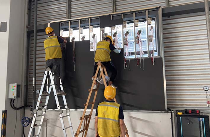 南京某金属制造有限公司机房建设LED工程