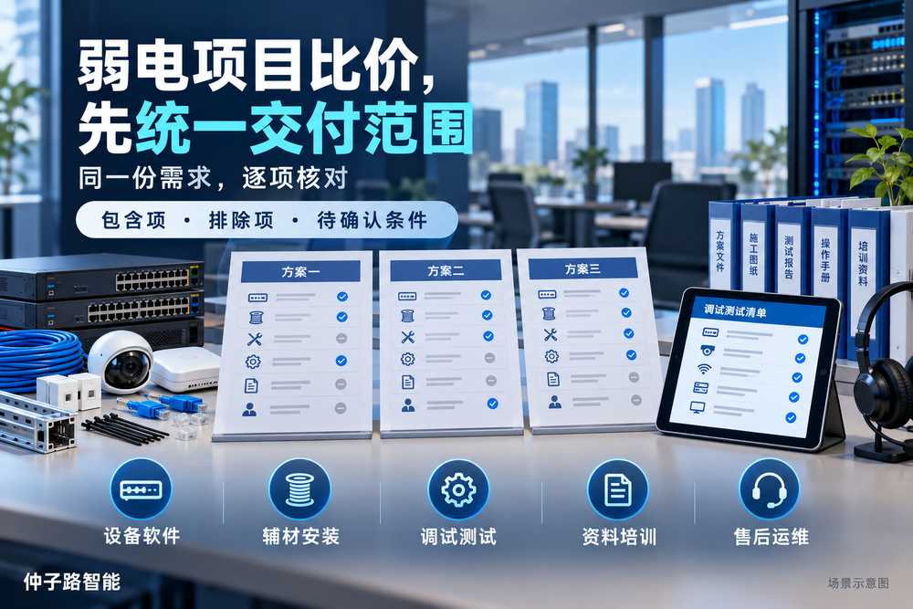 南京企业弱电项目如何比较报价与核对分包责任？